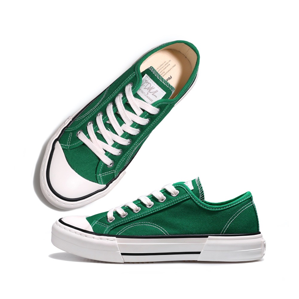 J. DOWL Sneakers Canvas Shoes SneakersSpub Bold Midnight Green JD00
