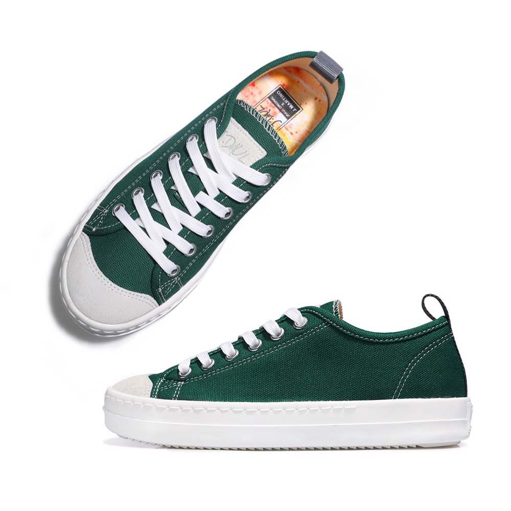 JDaul Sneakers Canvas Shoes Sneakers Spub N Green JD00