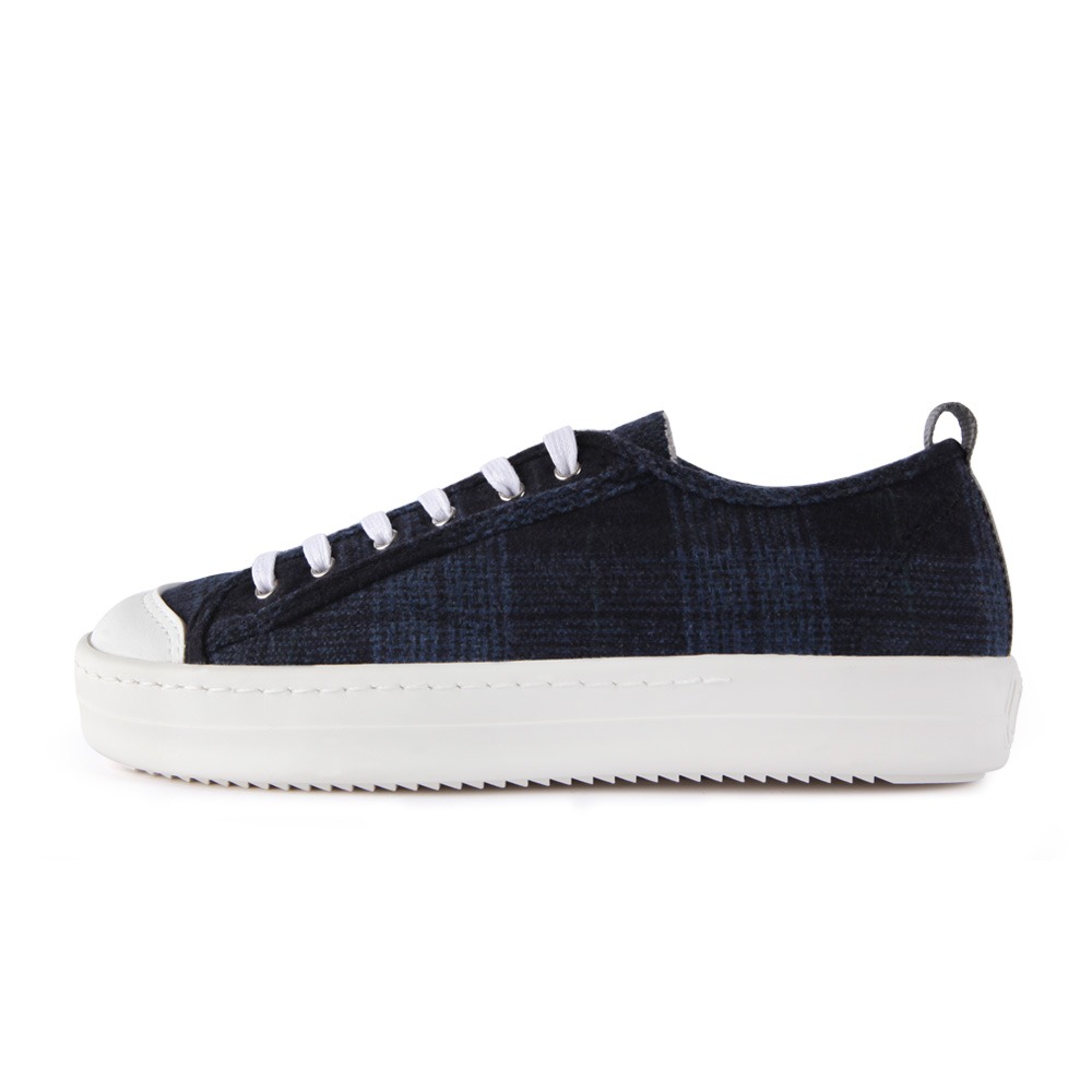 J. DOWL Sneakers Canvas Shoes SneakersSpurve Original Checked Navy JD00